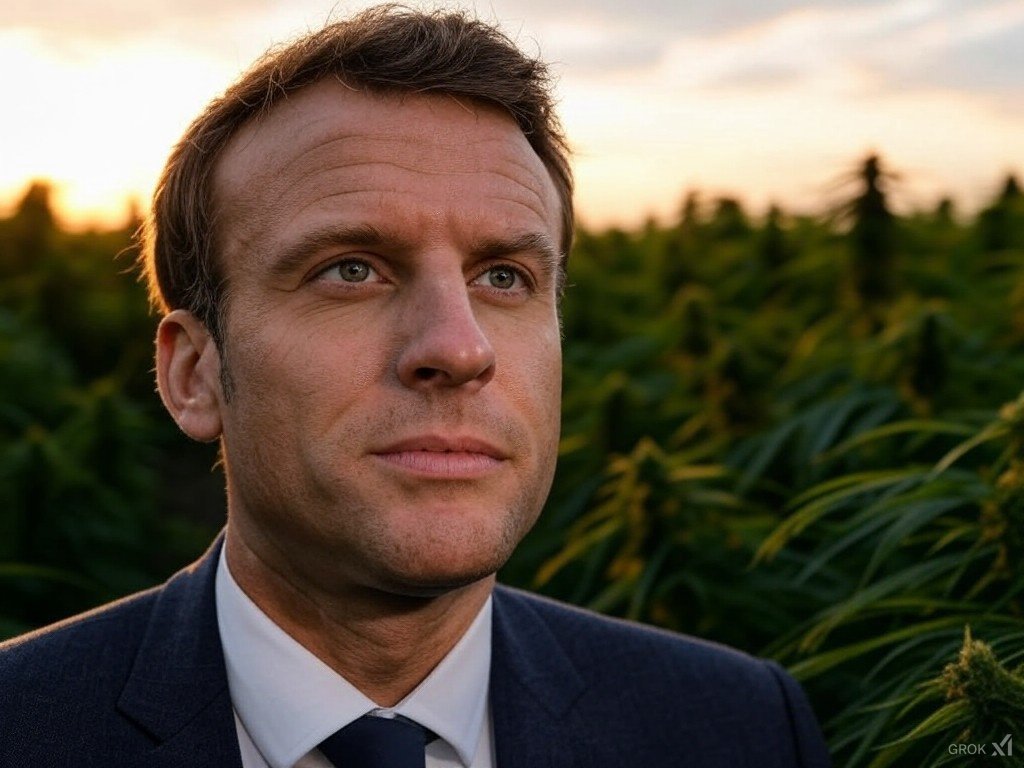 Macron cannabis légalisation