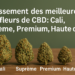 classement des meilleures fleurs cbd